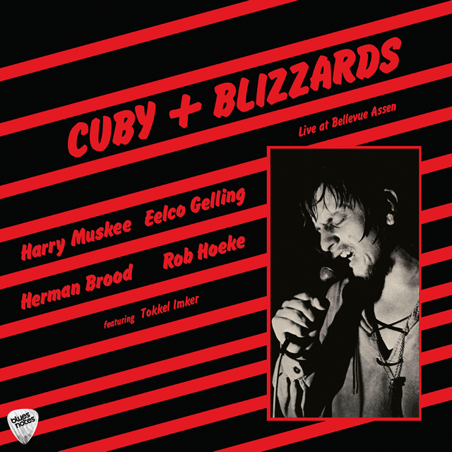 Cuby + Blizzards - Live at Bellevue Assen front (Red Vinyl)