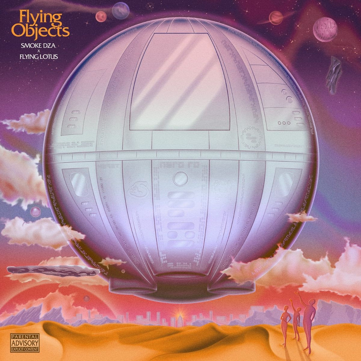 Smoke Dza X Flying Lotus - Flying Objects