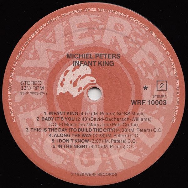 USED - Michiel Peters - Infant King