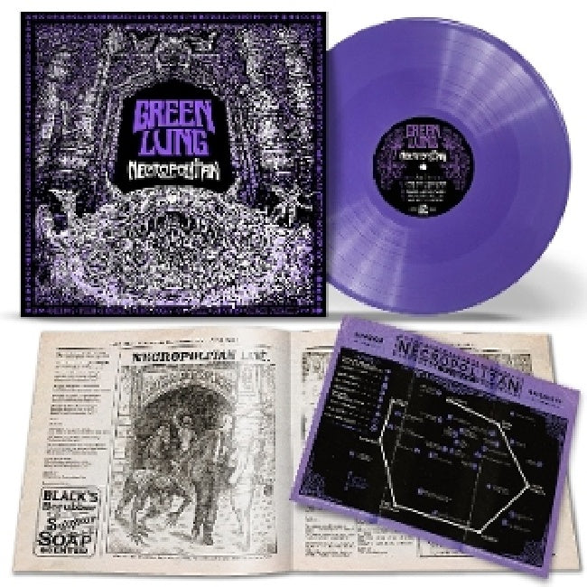 Green Lung - Necropolitan (Purple Vinyl LP)
