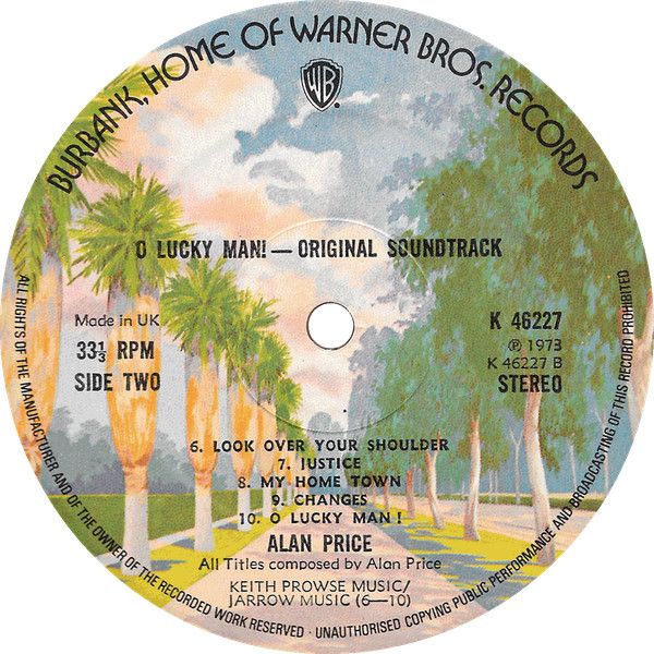 USED - Alan Price - O Lucky Man! – The Original Soundtrack