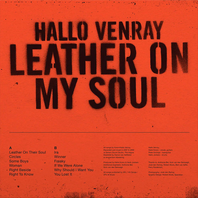 Hallo Venray - Leather On My Soul (LP)