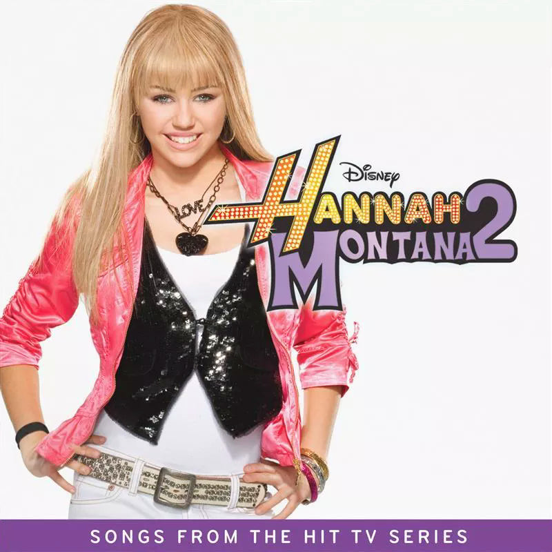 Hannah Montana - Hannah Montana 2 (Stylized Black And White Vinyl LP)