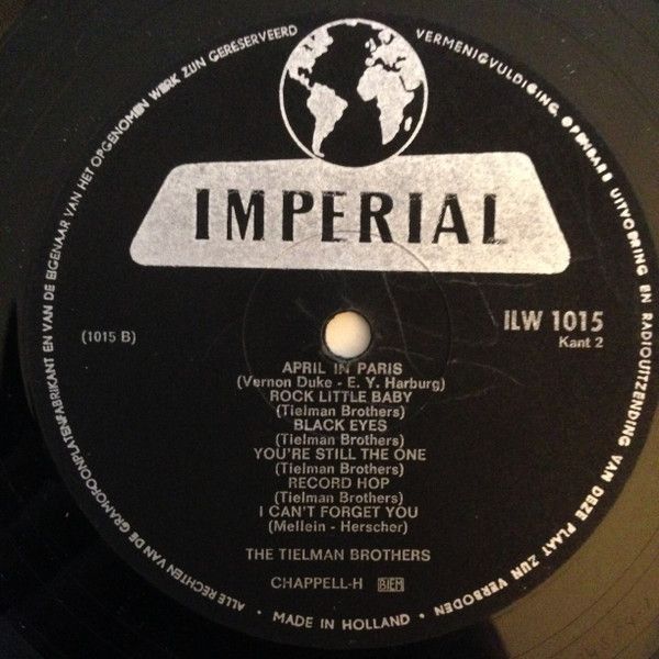 USED - Tielman Brothers - The Tielman Brothers