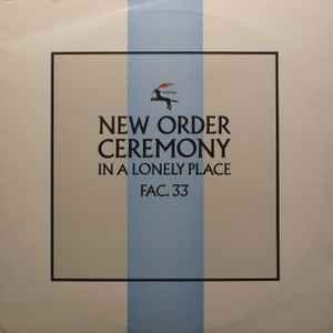 USED - New Order - Ceremony
