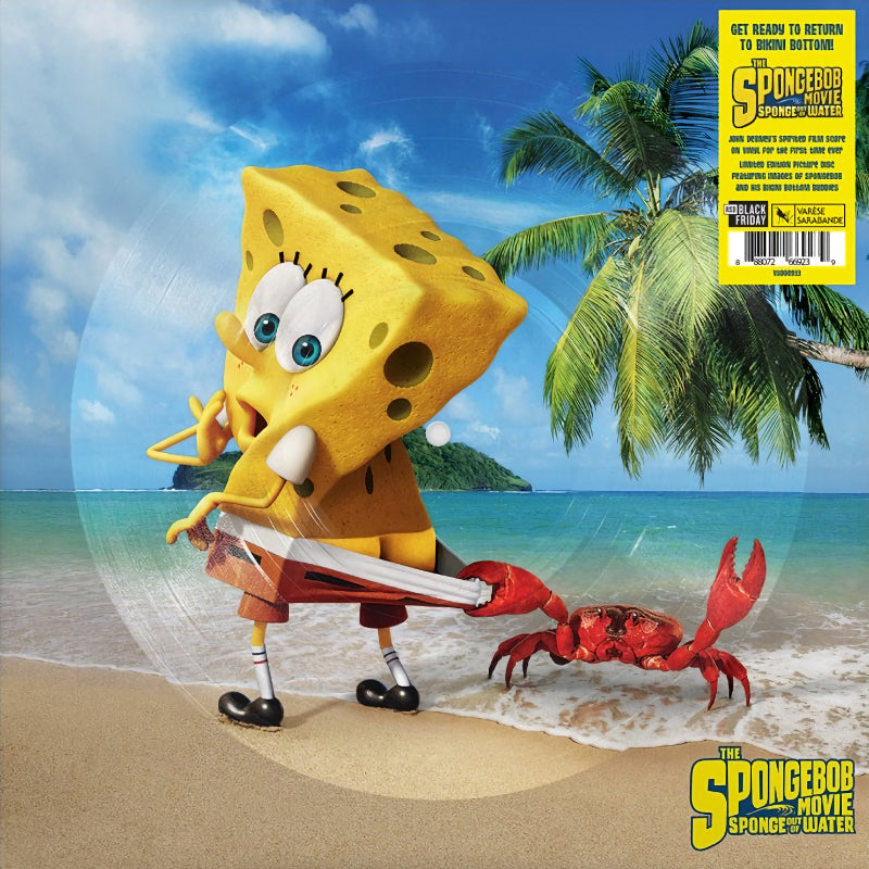 John Debney - The SpongeBob Movie: Sponge Out Of Water (10th Anniversary Edition) (Picture Disc Vinyl LP)
