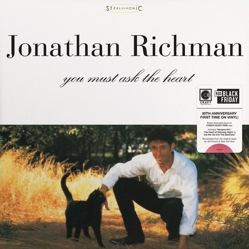 Jonathan Richman - You Must Ask The Heart (30th Anniversary Edition) (“Candy-Heart” Pink Vinyl LP)