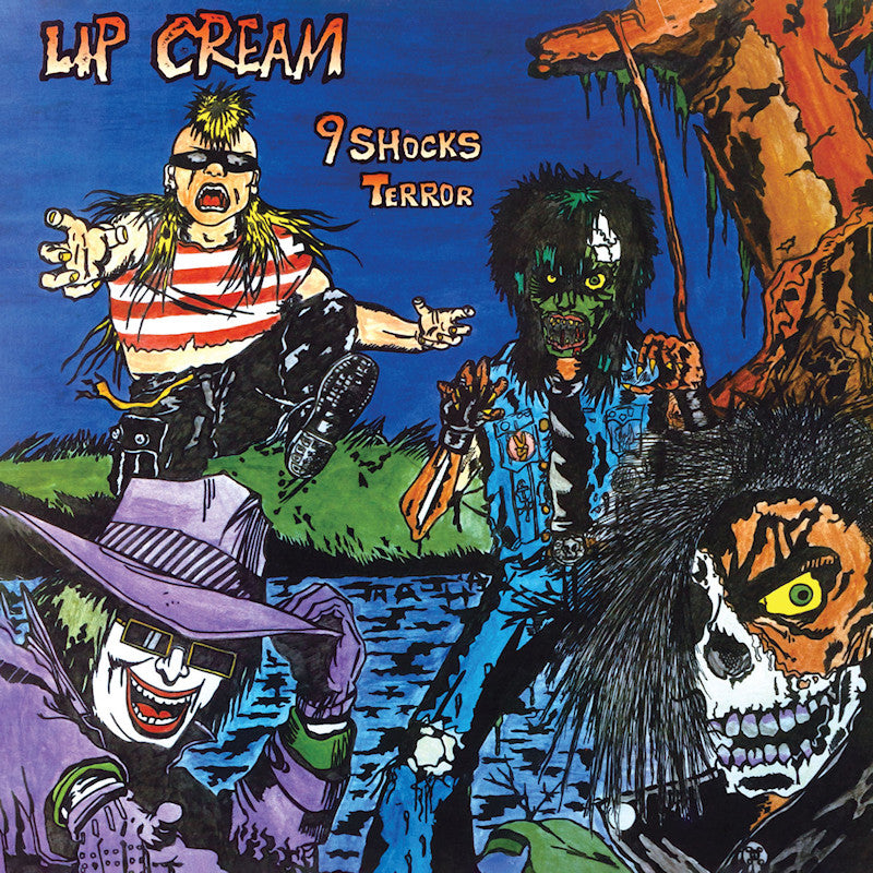 Lip Cream - 9 Shocks Terror (Blue Vinyl LP)