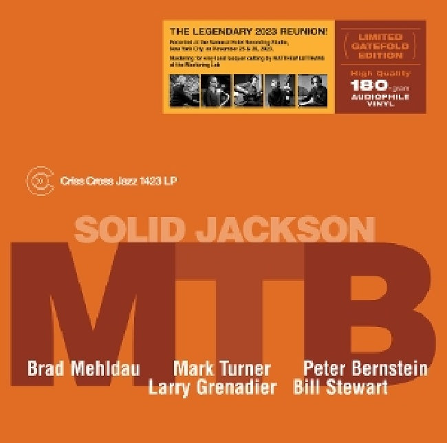 Brad Mehldau & Mark Turner & Peter Bernstein - Solid jackson (LP)