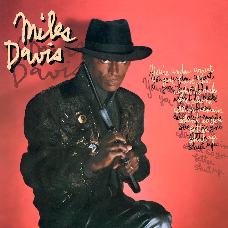 Miles Davis - You're Under Arrest (Red Clear Coloured LP)