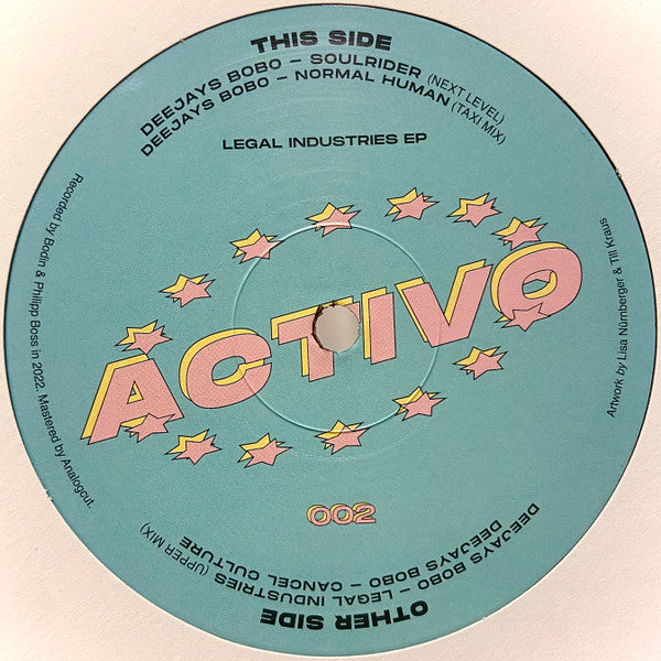 Deejays BoBo - Legal Industries EP