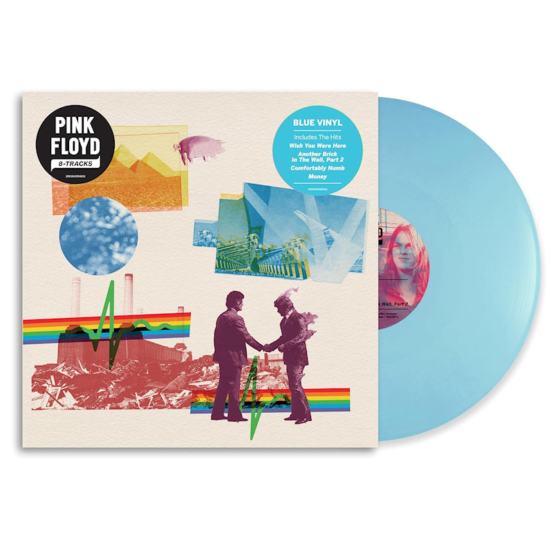 Pink Floyd - 8-tracks (Blue Vinyl LP)