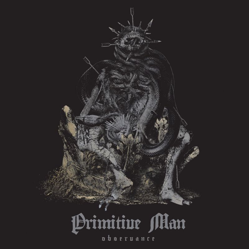 Primitive Man - Observance (Black & Silver Coloured LP)