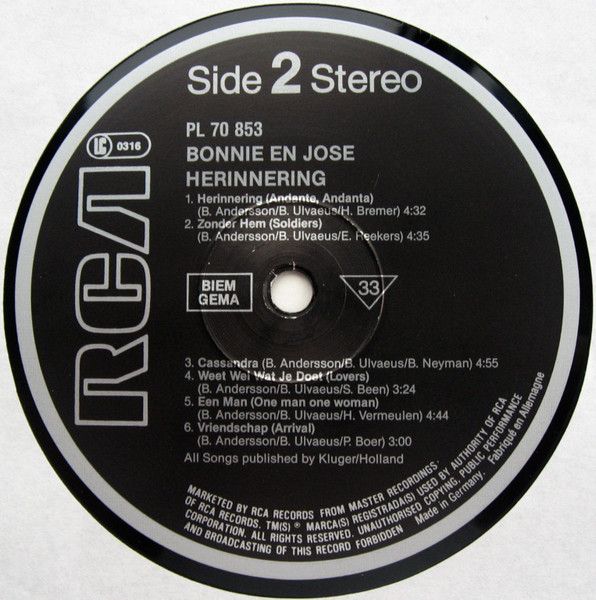 USED - Bonnie St. Claire - Herinnering