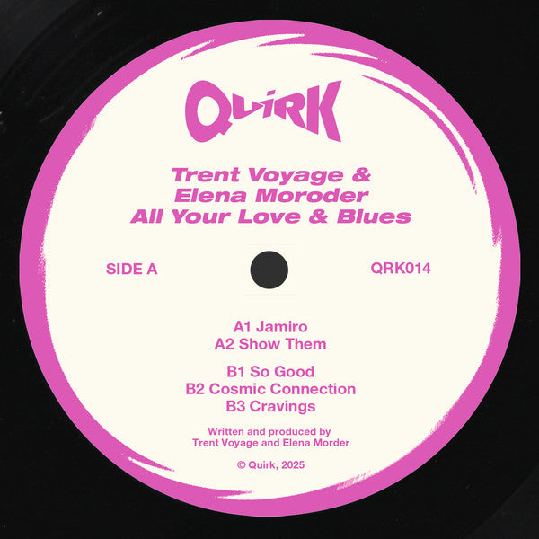 Trent Voyage, Elena Moroder - All Your Love & Blues (12")