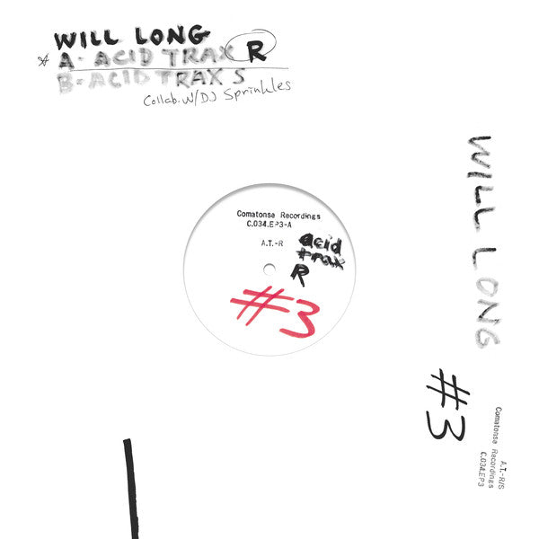 DJ Sprinkles x Will Long - Acid Trax - EP 3 (12")