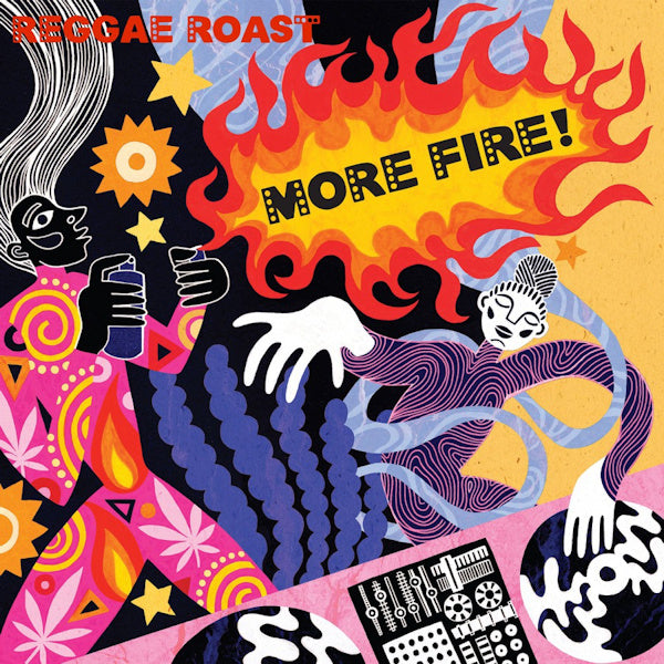 Reggae Roast - More Fire! (Flaming Clrd LP)