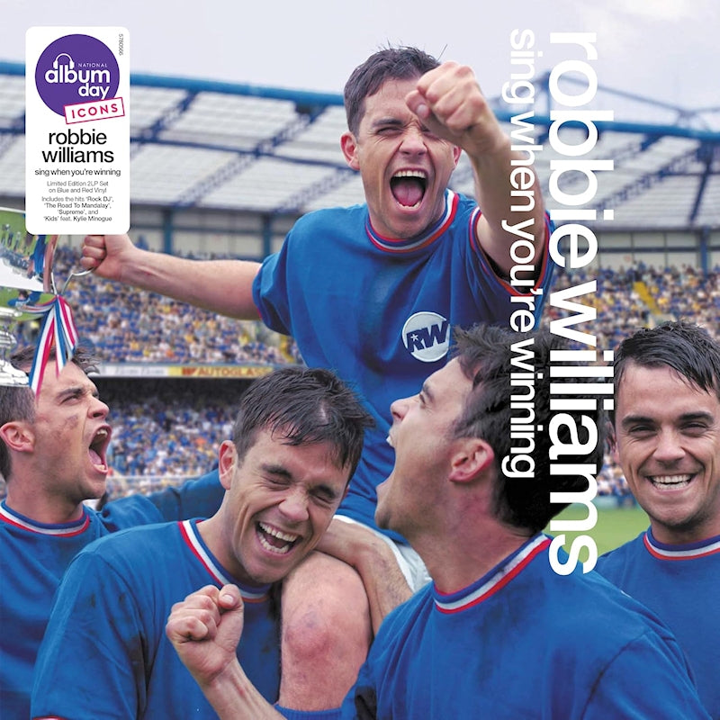 Robbie Williams - Sing When You're Winning (Blue & Red Vinyl LP)