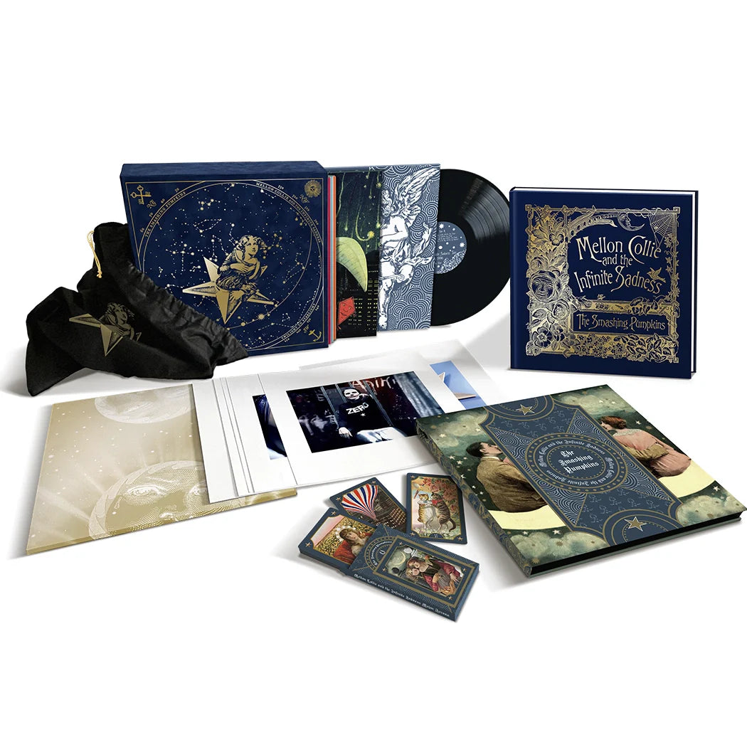 Smashing Pumpkins - Mellon Collie And The Infinite Sadness (30th Anniversary Edition box set, inside a Black & Gold Cloth Carrying Bag LP)