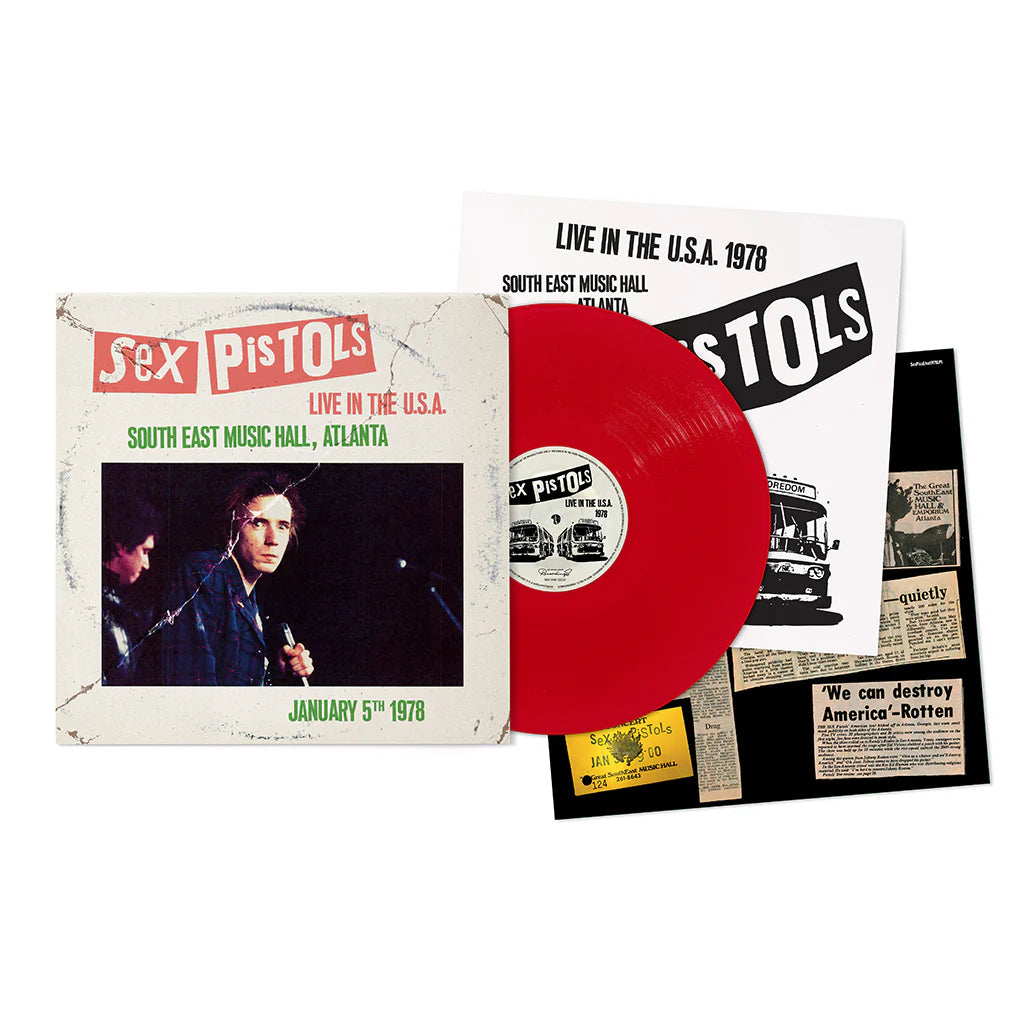 Sex Pistols - Live in the Usa 1978, Atlanta (Red Coloured LP)
