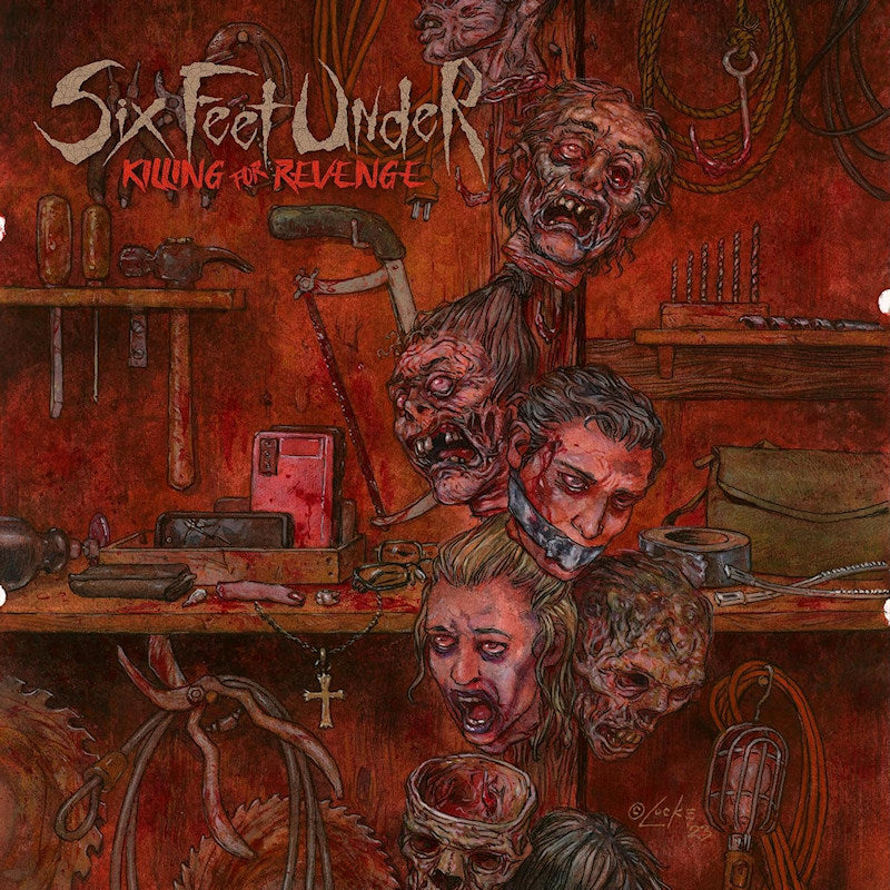 Six Feet Under - Killing For Revenge (Crusted Blood Marbled LP)