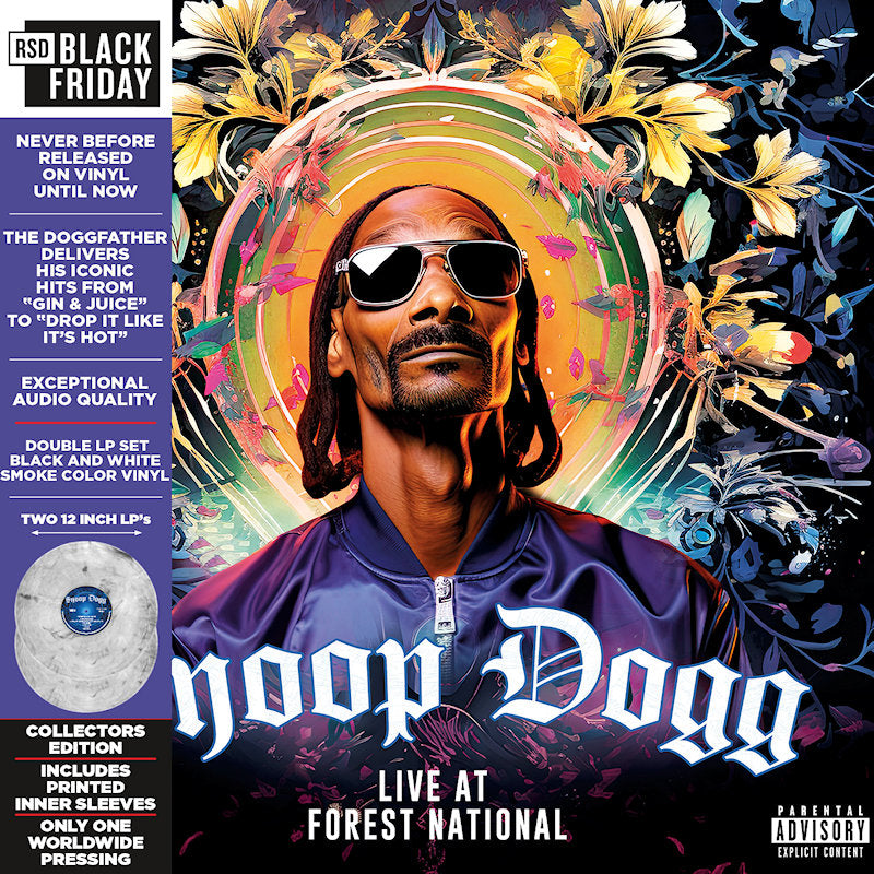 Snoop Dogg - Live At Forest National, 2005 (Grey White Coloured LP)