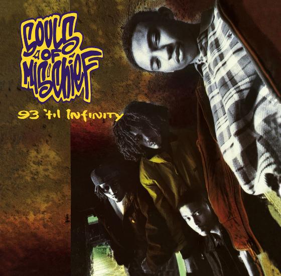 Souls Of Mischief - 93 'Til Infinity (Orange Coloured LP)