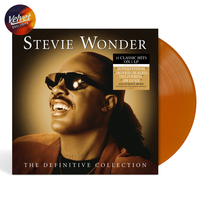 Stevie Wonder - The Definitive Collection (Exclusive Orange Translucent Coloured LP)