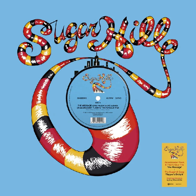 Sugarhill Gang & Grandmaster Flash - Rapper's Delight DUB/The Message DUB (12")