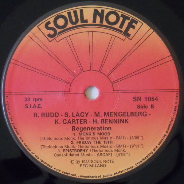 USED - Roswell Rudd - Regeneration