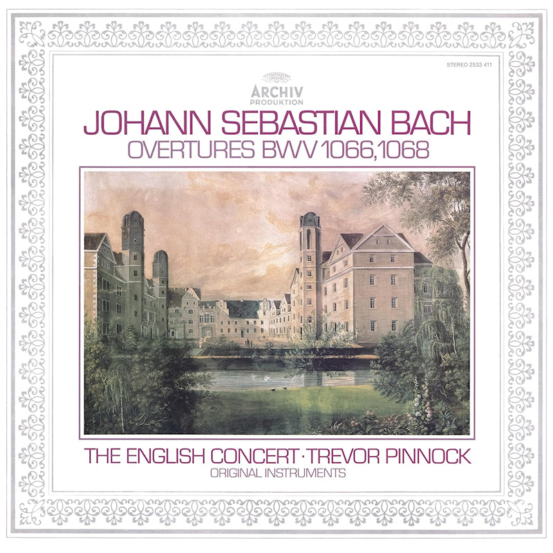 Trevor Pinnock The English Concert - J.S. Bach: Orchestral Suites Nos. 1 & 3 (LP)