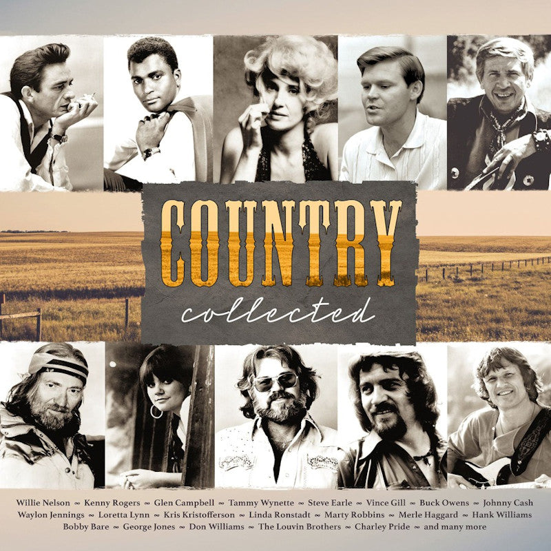 Various - Country Collected (Clear LP)