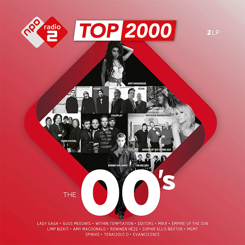 Various Artists - Top 2000 - The 00's (Dracula Red Vinyl LP)