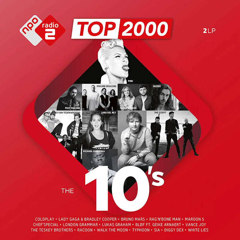 Various Artists - Top 2000 - The 10's (Fresh Green Vinyl LP)