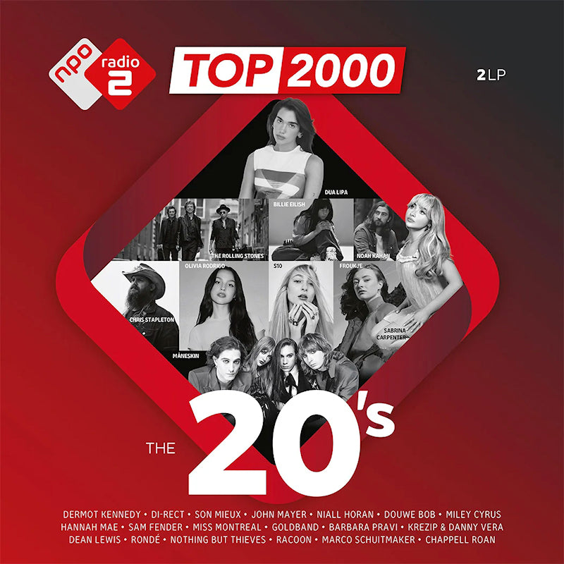 Various Artists - Top 2000 - The 20's (Psychedelic Green Vinyl LP)