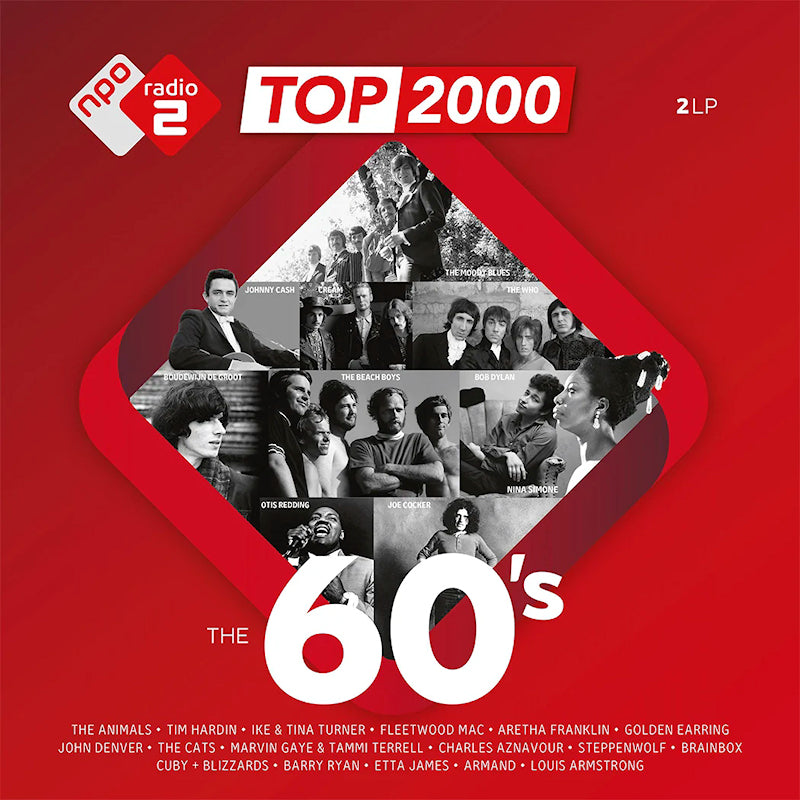 Various Artists - Top 2000 - The 60's (Almost Pink Vinyl LP)