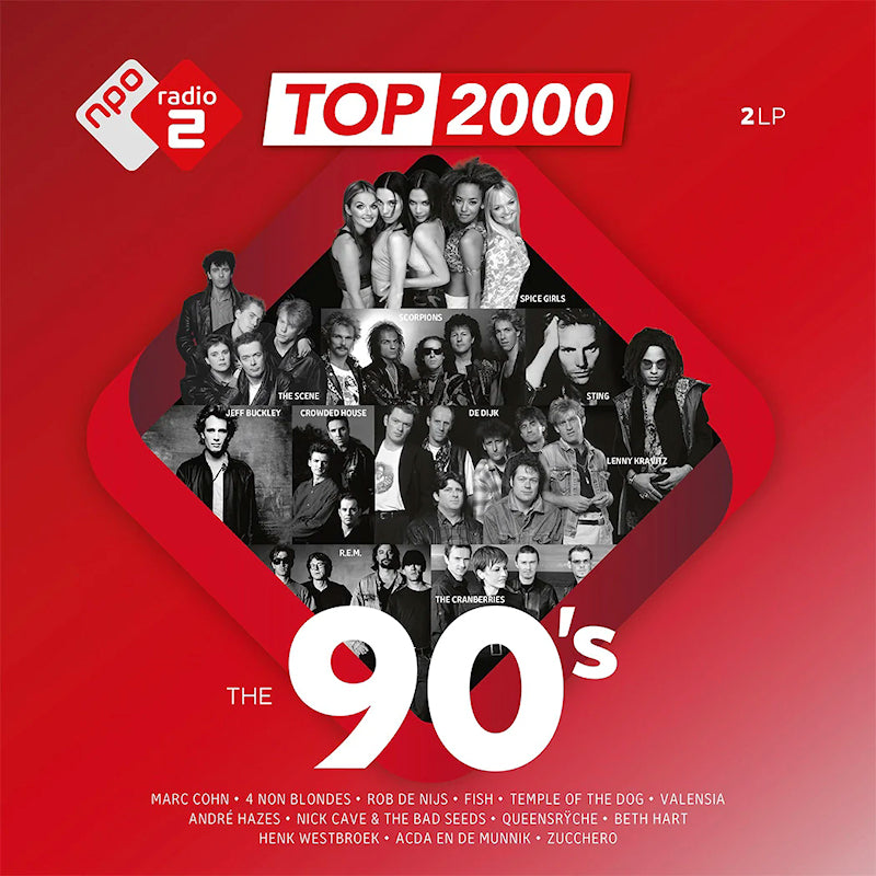 Various Artists - Top 2000 - The 90's (Coloured Vinyl LP)