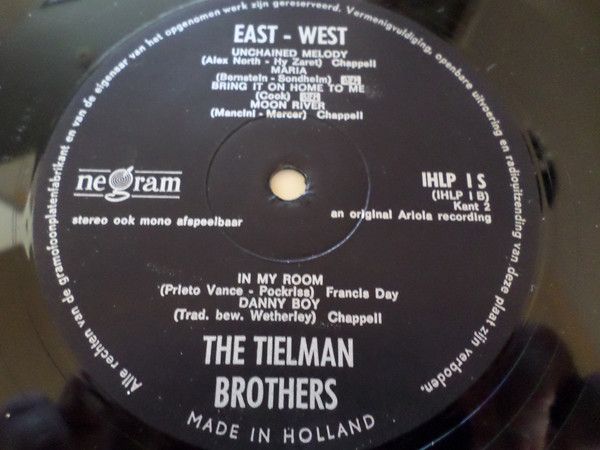 USED - Tielman Brothers - East & West