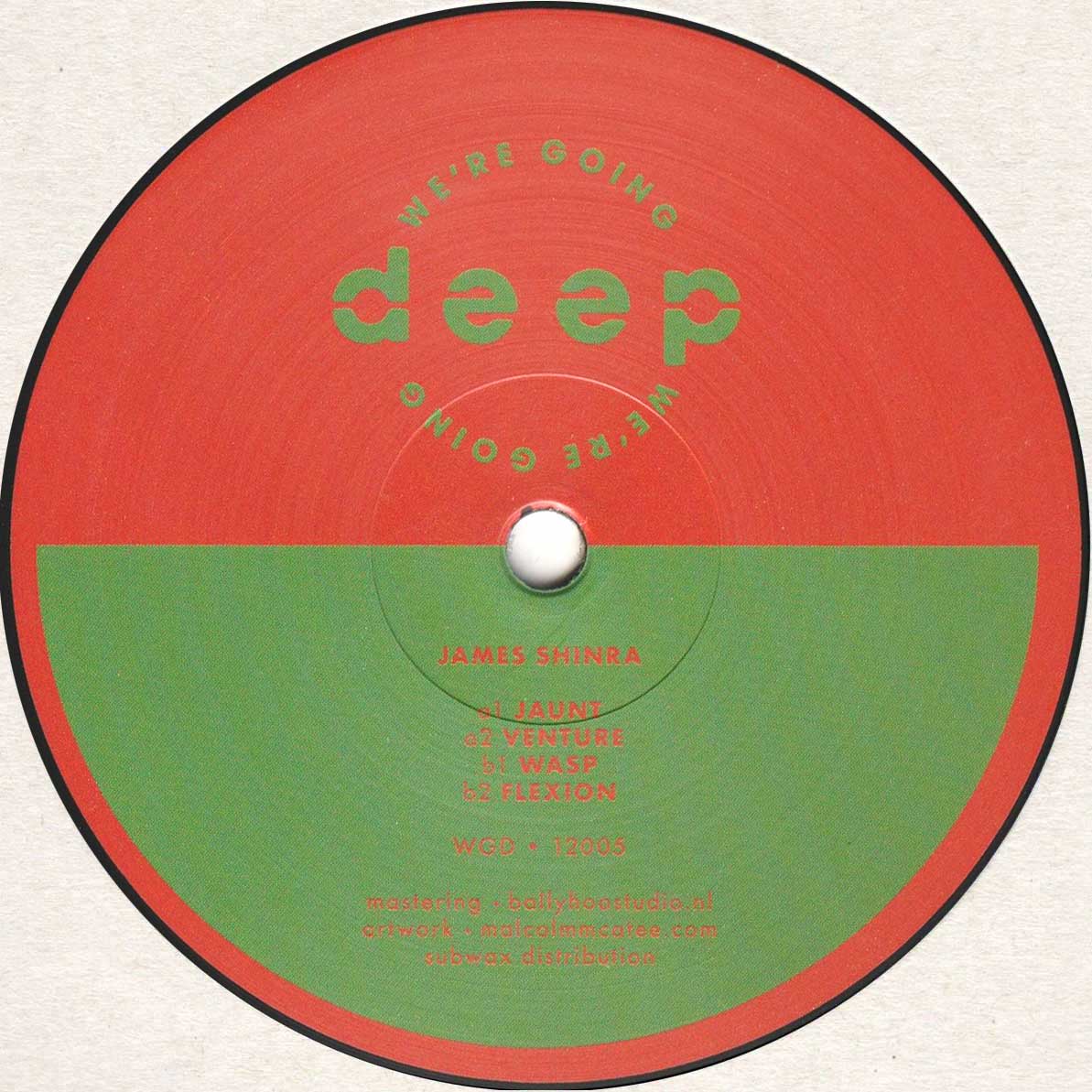 James Shinra - WGD 12005 (2026 Repress) (12")