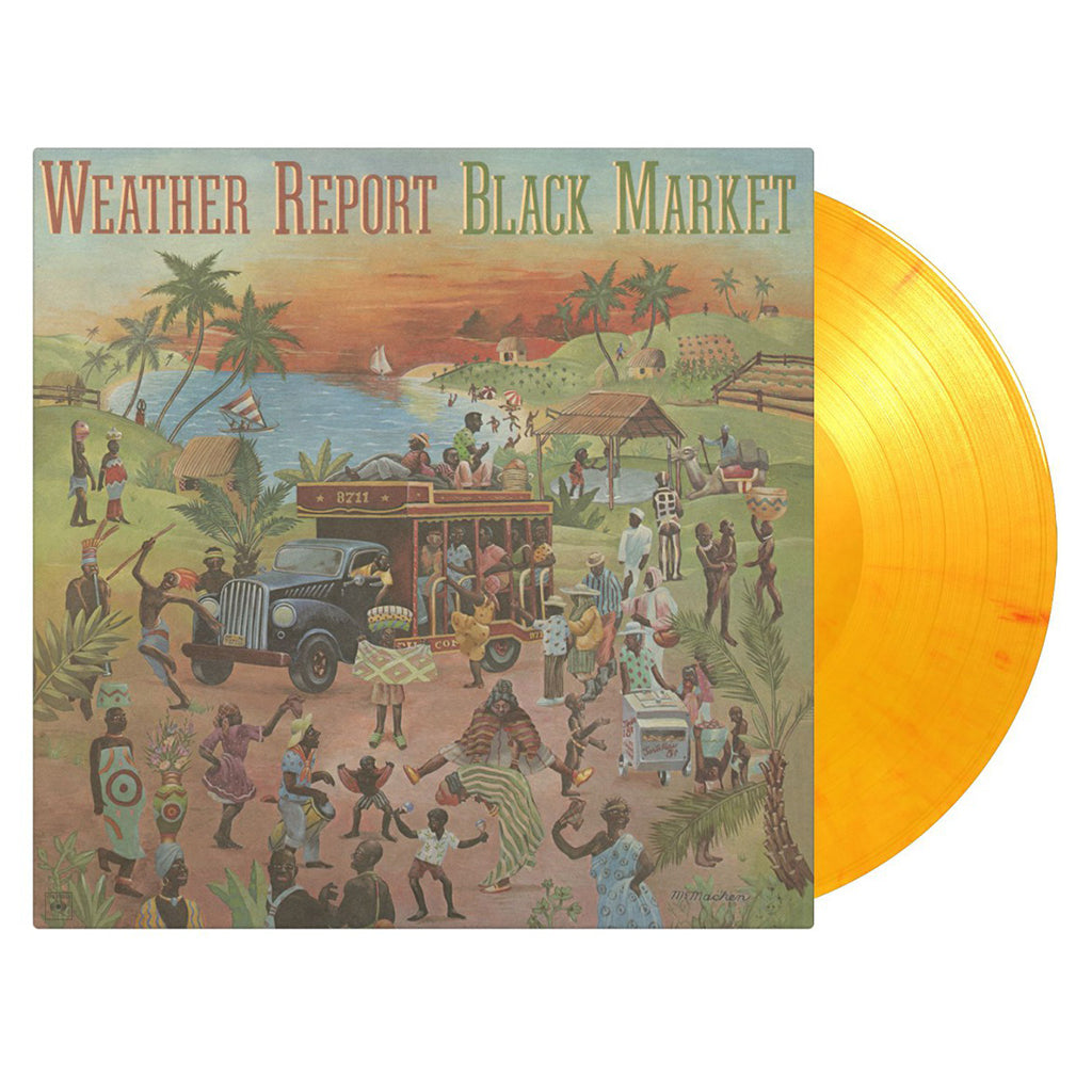 Weather Report - Black Market (Flaming Coloured Vinyl)