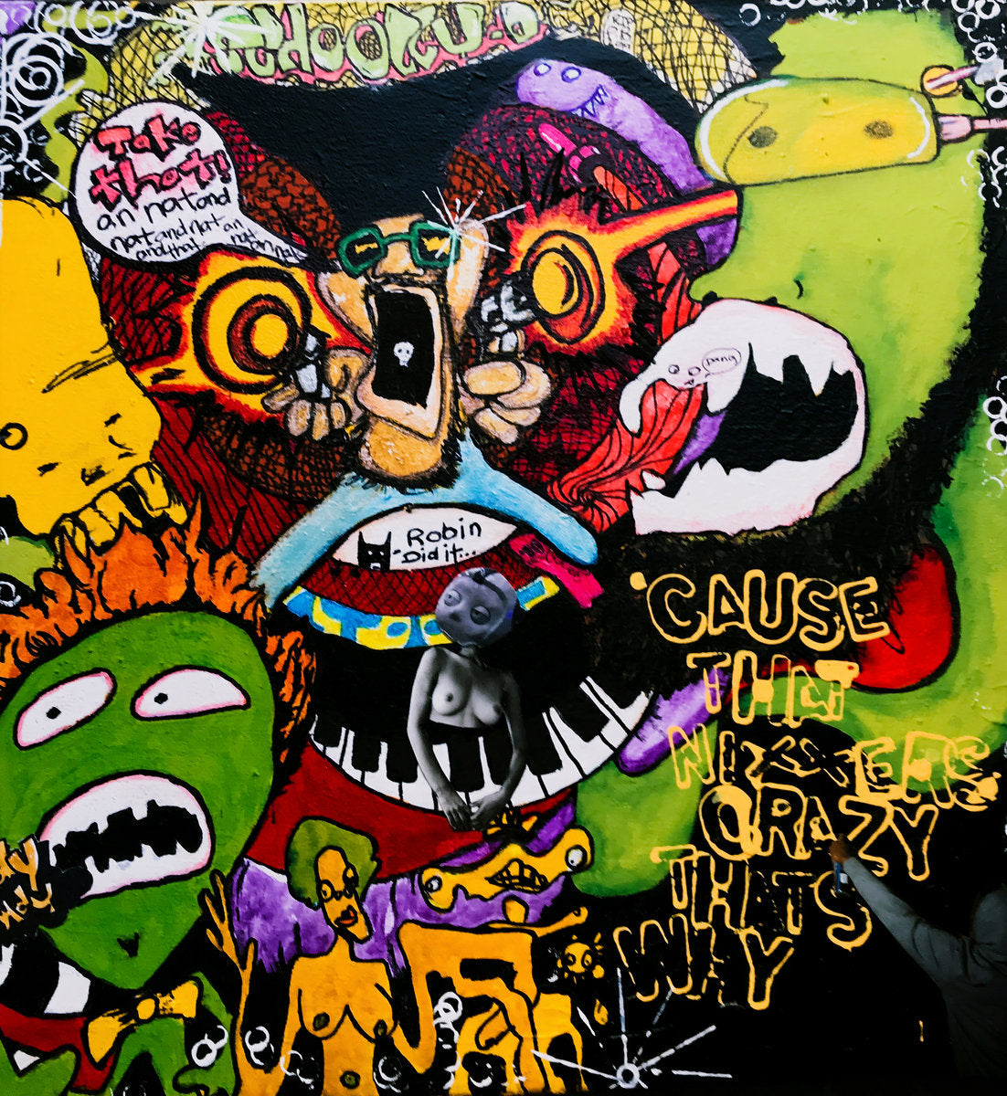 Schoolly D Schoolly D - 'cuz That Nixxers Crazy That's Why (Cassette)