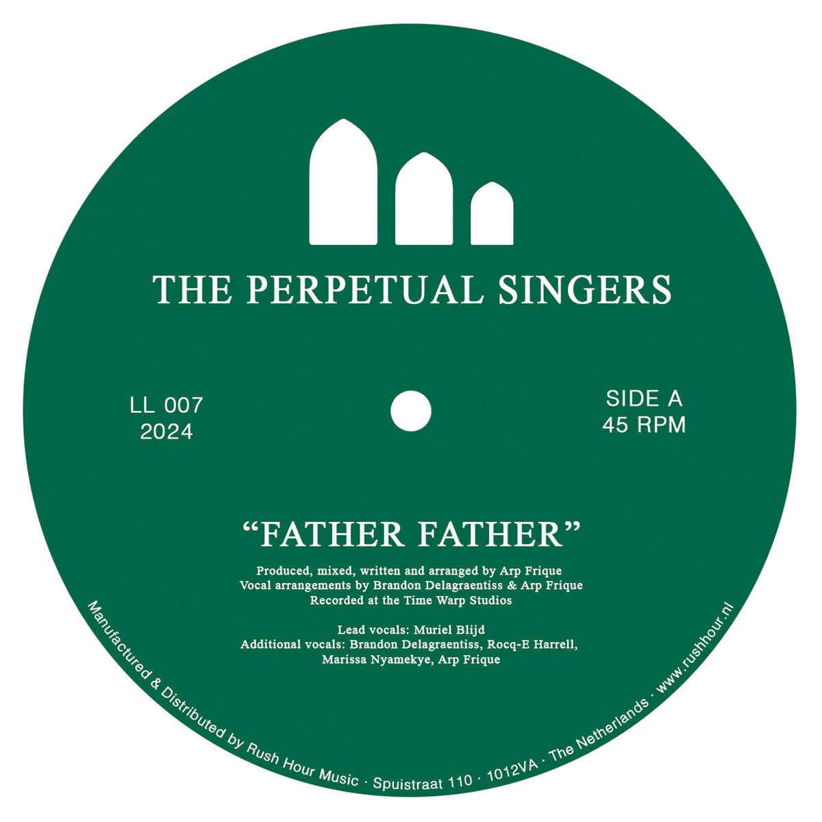 The Perpetual Singers - Father Father / Elena (12")