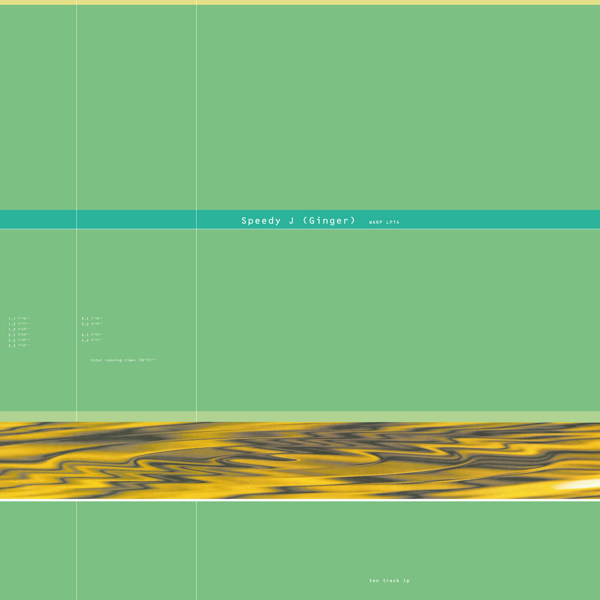 Speedy J - Ginger (LP)