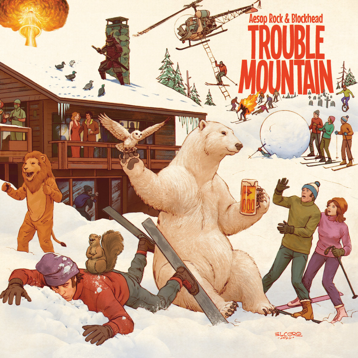 Aesop Rock & Blockhead - Trouble Mountain (LP)