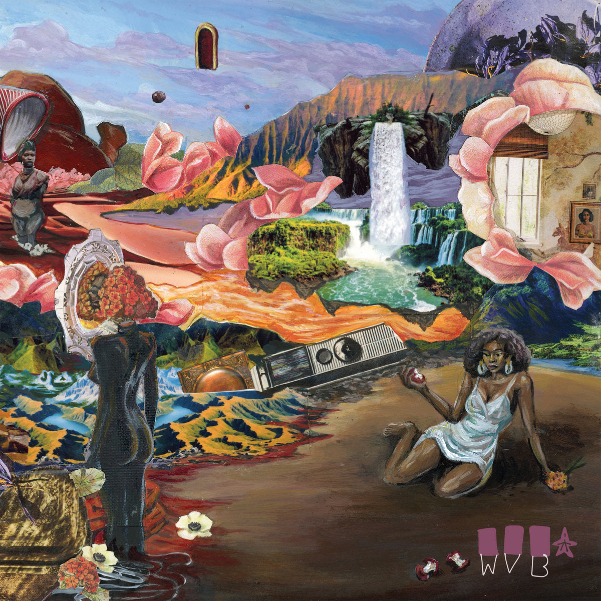 Mourning (a) Blkstar - Flowers For The Living (Dark Blue LP)