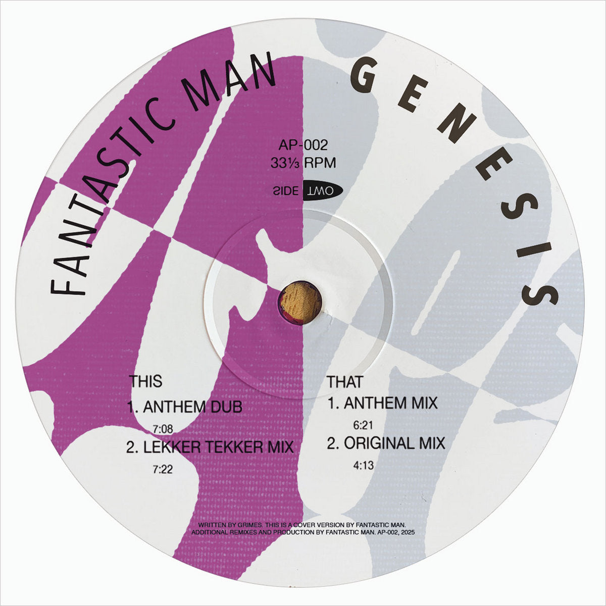Fantastic Man - Genesis (12")