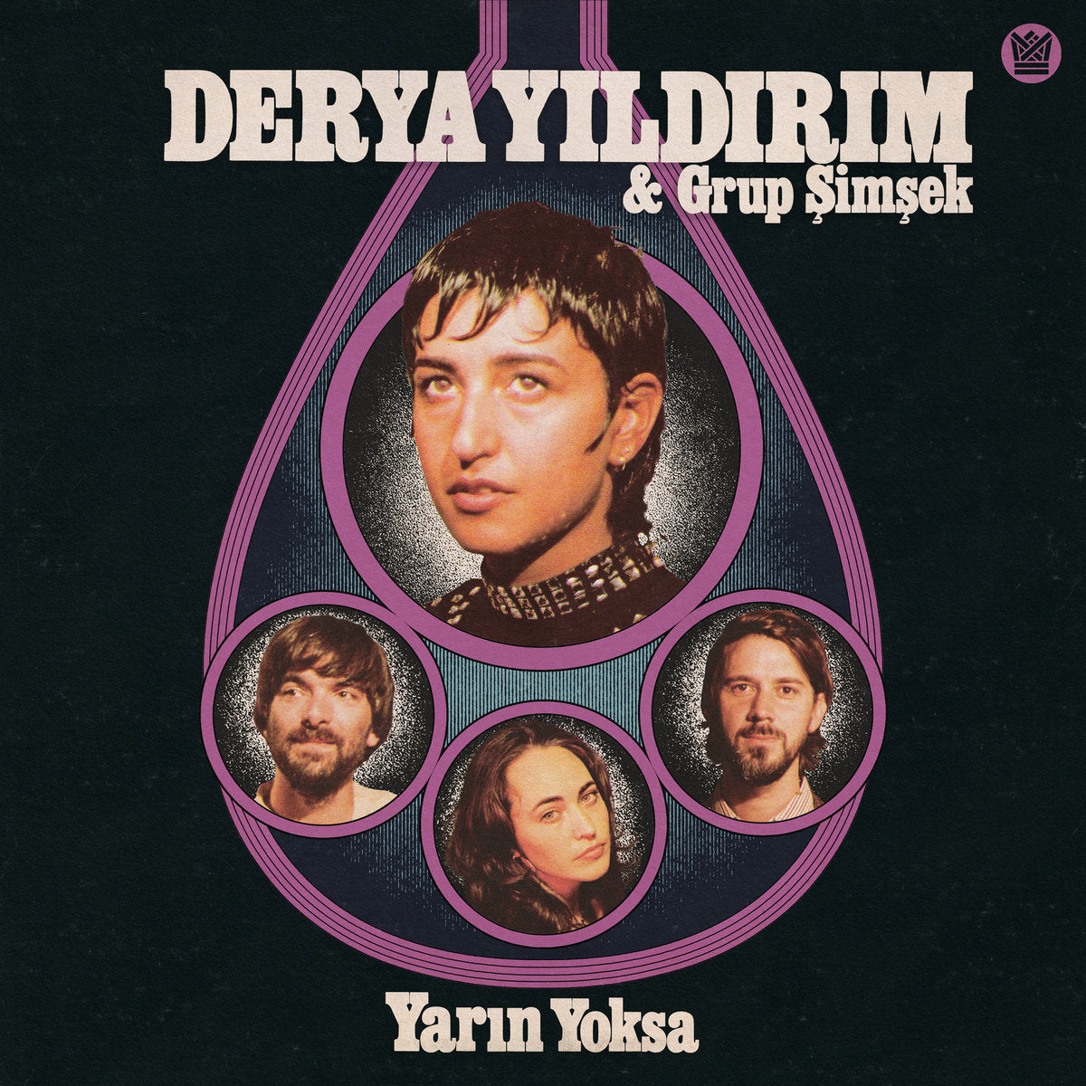 Derya Yildirim & Grup Simsek - Yarin Yoksa (Clear Pink/Purple Smoke Vinyl LP)