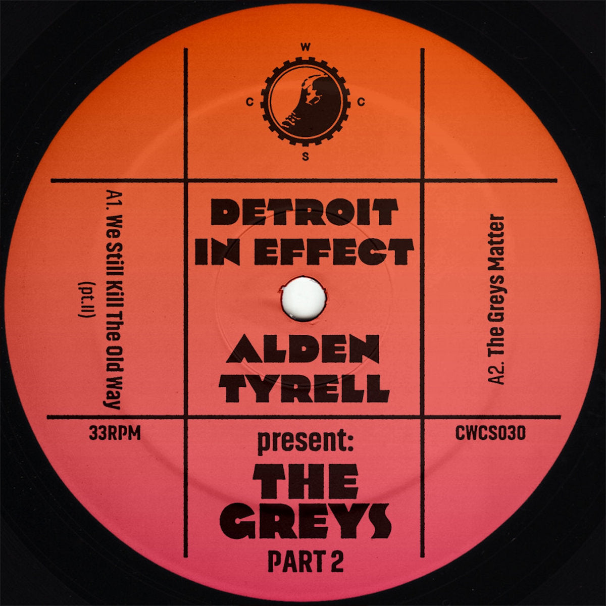Detroit in Effect & Alden Tyrell - Present: The Greys II (12")
