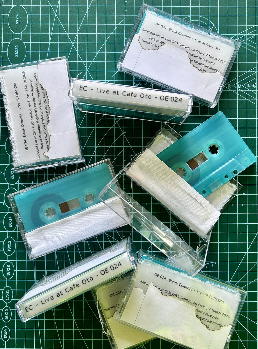 Elena Colombi - Live at Cafe Oto (Cassette)