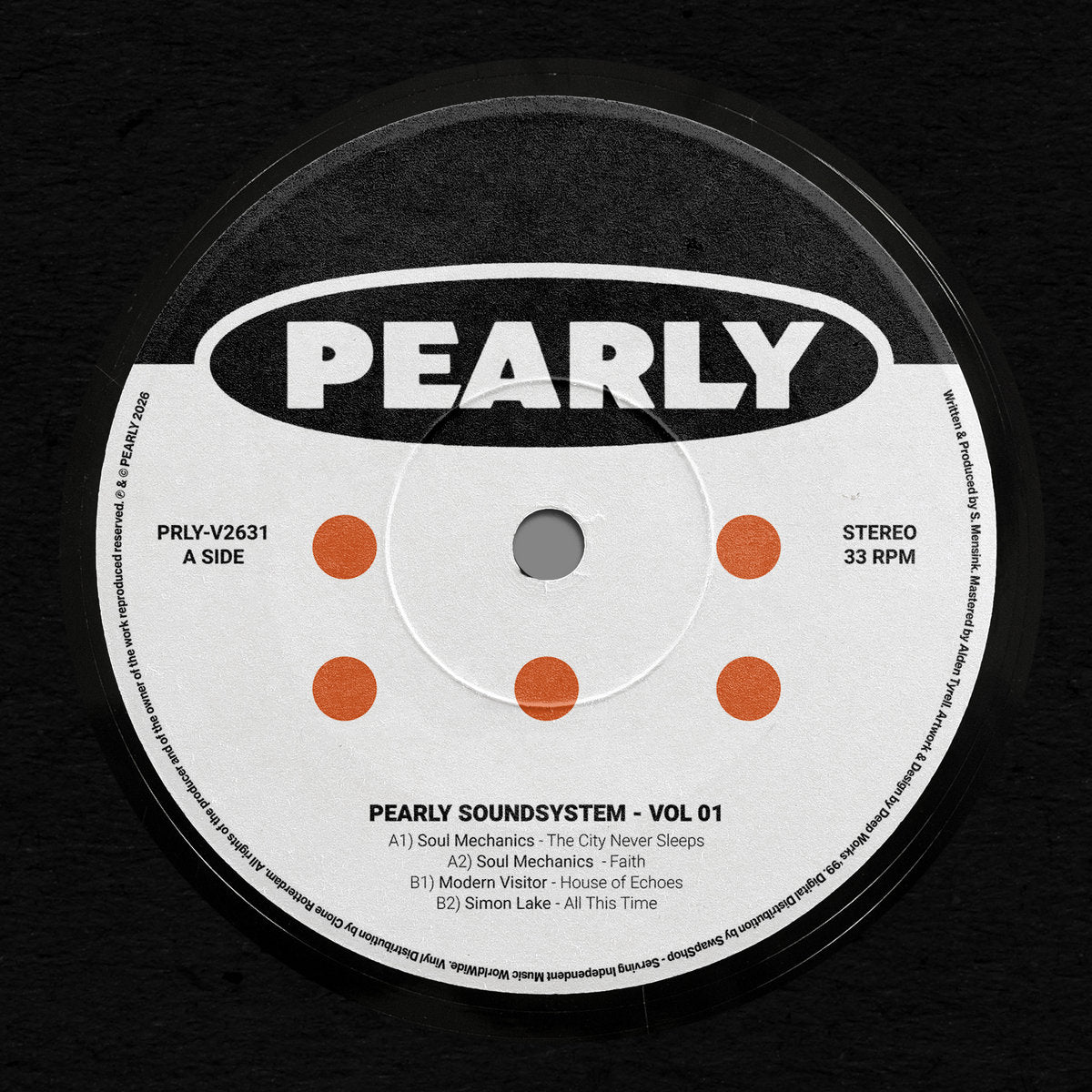 Pearly Soundsystem - Vol 01 (12")